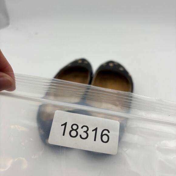 Jimmy Choo Star Studded Leather Ballet Flats Women's 40 - Picture 15 of 15